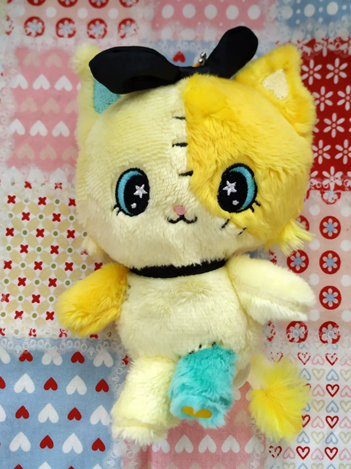 In stock, daily orders, rhythm cats, color cat five-person group beatcats, plush doll pendants, 5 styles