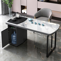 Tea table Home small tea table 1 2 meters modern simple rock slab tea table tea set integrated balcony tea table