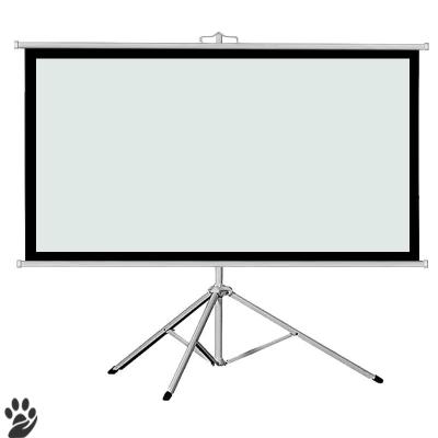 Bracket curtain cloth 100 inch 60 84120150 inch projection curtain cloth mobile projector portable outdoor office