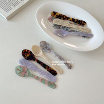 Han Style Inwind Style Wind Retro Style Wind Jam Knife Cake Spoon sweet spoonful of tea Afternoon Tea Photo Prop Butter Knife
