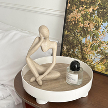 ins wind small crowdsourced abstract figure thinker art swing piece bedroom home decoration creative modern minimalist ornament