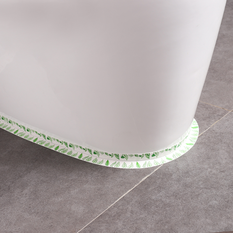 Toilet Floor Mat Patch Waterproof mildew Beauty Sewn Makeup room toilet edge Toilet Edge Trim toilet Base Gap Sticker