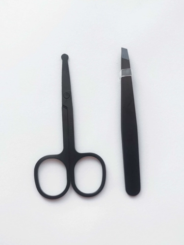 Накладные ресницы, пинцет для ресниц для наращивания, косметические ножницы, комплект