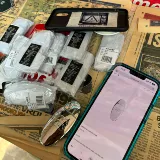 Stussy Tide Brand Brand Fire Shell Metal Pill Lightr Case Accessories BIC J5 Set Set