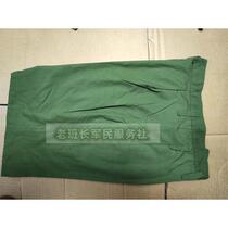 Old-fashioned summer pants yellow-green yellow pants regular old-fashioned pants wear-resistant breathable sweat-absorbent nostalgic