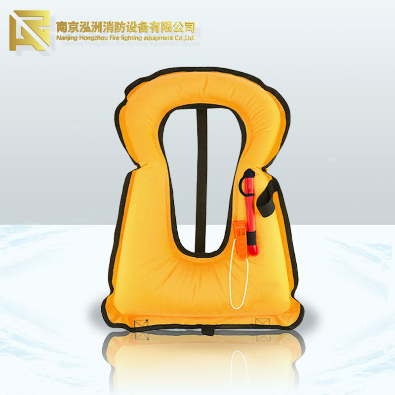 Adult children snorkeling life jacket inflatable foldable light portable professional life jacket large buoyancy vest vest
