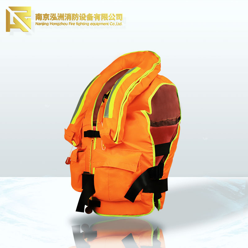 Fire protection Special life jacket waters Rescue flood control Flood Control Enhanced air-swelling style composite life jacket Machia-Taobao