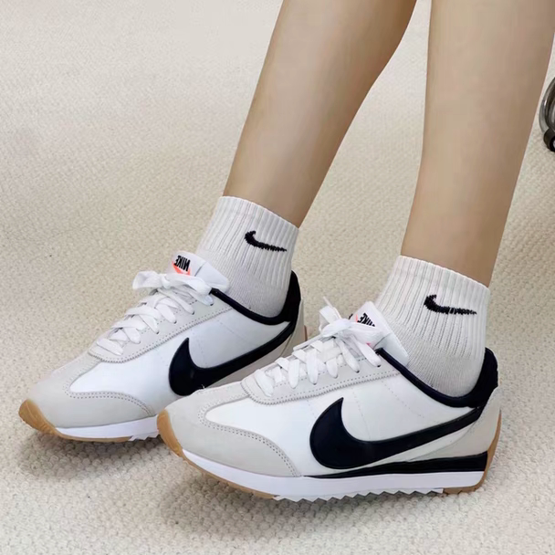 Nike Pacific Nike Women's Casual Shoes Versatile Low-Top White and Black Lightweight Hm4771-105 Nike Pacific Nike Women's Casual Shoes Versatile Low-Top White and Black Lightweight Hm4771-105