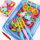儿童磁性钓鱼玩具池套装小孩鱼竿宝宝男女孩戏水益智捞鱼