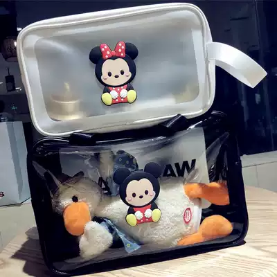 Cosmetic bag high-end sense net red portable portable go out Japanese 2021 new super fire fashion simple waterproof storage