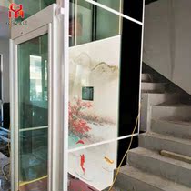 Household villa elevator indoor two-three-fourth-fifth-floor traction hydraulic small platform automatic in extra small space