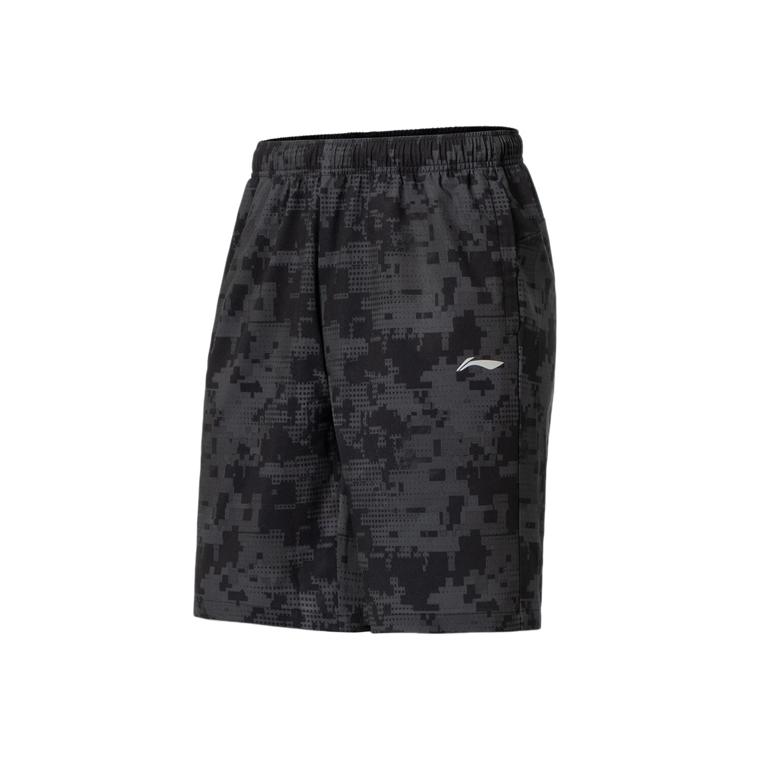 Li Ning training series men's summer new reflective casual pants camouflage printed sports pants AKSS563