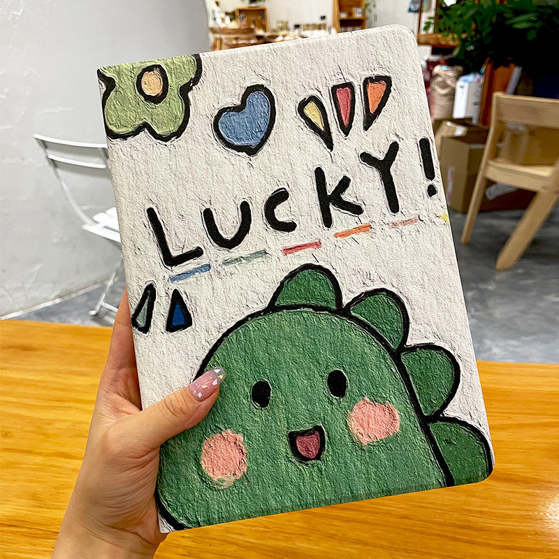Applicable ipad2021 protective shell air4 Apple tablet 9 generation 10 2-inch cartoon mini6 leather cover