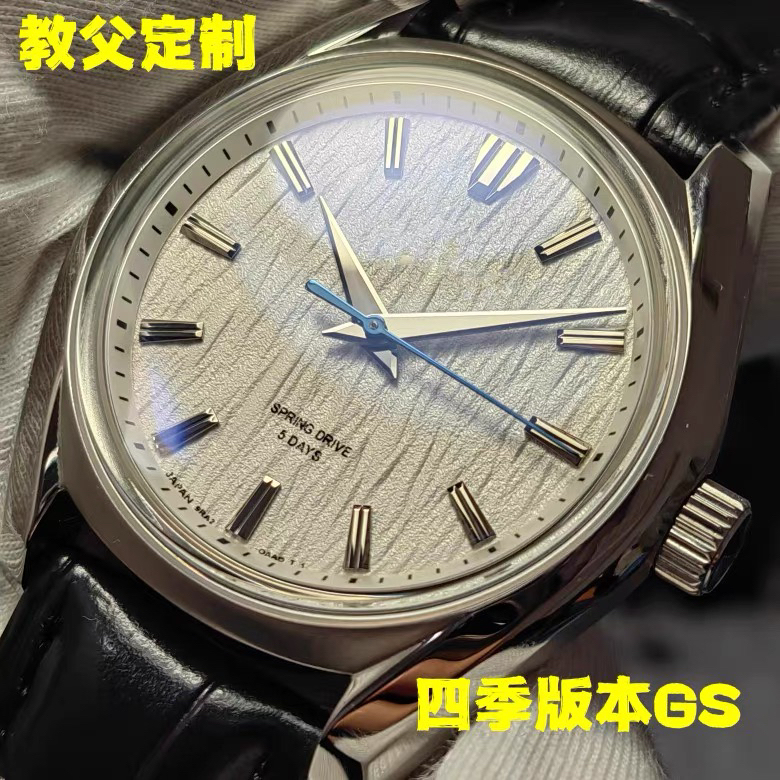New Godfather Gs Spring, Summer, Autumn, and Winter All-Season Version Sapphire Bubble Five-Sided Polished Needle Fully Automatic Mechanical Watch