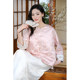 Shan Colored Wanchun ເສື້ອ Jacket ແບບຈີນໃຫມ່ພາກຮຽນ spring ແລະດູໃບໄມ້ລົ່ນແບບແຫ່ງຊາດຕົ້ນສະບັບ embroidery ສີບົວອ່ອນໂຍນ Elegant ປຸ່ມເທິງ