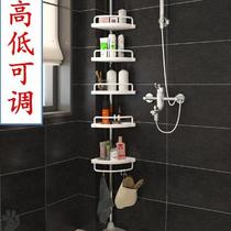 Telescopic Rod Toilet Corner Toilet corner toilet Thickened Floor Corner shelf Living room Toothbrush Furnishing Wash Terrace