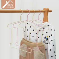 Zhen Good Children Conjoined Suit Pair Clothes Hanger Pants Rack Integrated small clothes hangers CUHK Domestic Clothes Hang Clothing shop