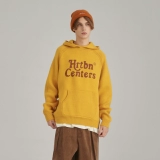 Свитер с капюшоном для влюбленных, трикотажная куртка, осенний, оверсайз