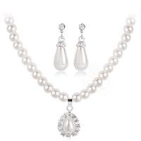 EssencePearl Jewelry Fashion Bridal Jewelry Aloy Silver Plated D