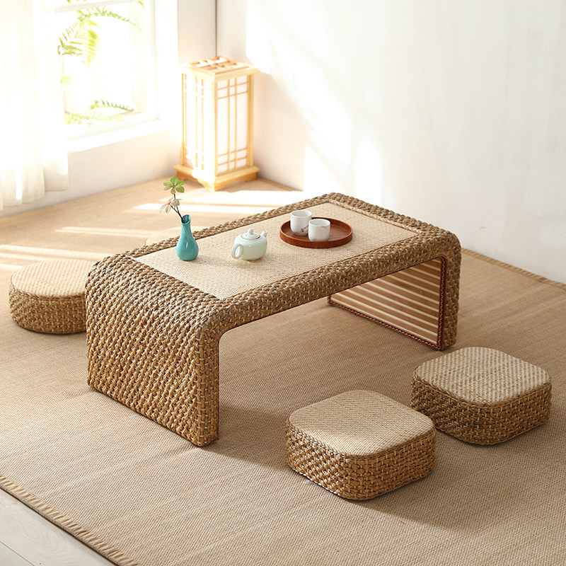 Tatami Tatami Table Household Balcony Windows Windows Little Tea Several-Japanese Limit Stage Short Table Table Zen Tea Table