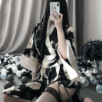 Sexy underwear passion suit flirting large size kimono small chest uniform seductive cute pajamas perspective free