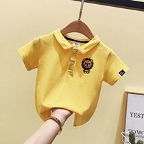 1-5-year-old child short sleeve T-shirt male and female baby cartoon POLO Shirt Summer 2022 Jacket Small And Medium Boy Dress Half Sleeve