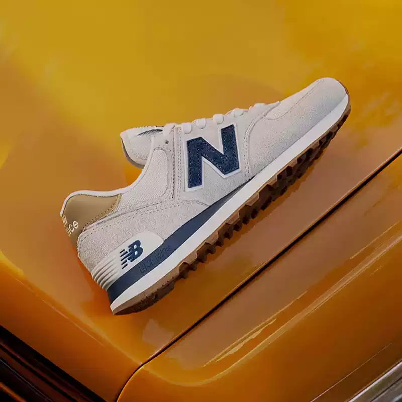 New balance nb official authentic men's and women's couple retrotrendyeasiest for match sports casual shoes ml574lgi