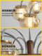French-Style Vintage Living Room Chandelier, Light Luxury Retro Vintage Dining Room Lamp, Lobby Study Bedroom Room Chandelier