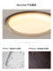Medieval-Style Lamps, Bedroom Lamps, French Retro Walnut Wood Master Bedroom Room Solid Wood Round Ceiling Lamp 2026 New Model