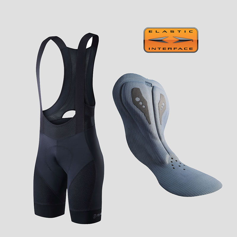 YKYWBIKE2022 Summer new men riding with baby bag pants double arrowhead cushion black breathable bike pants