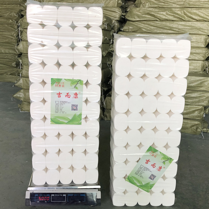 Wholesale Toilet Paper for Home Use, 10 Pounds, 50 Rolls, Women's and Baby's Tissue, Coreless Toilet Roll, Wood Pulp Roll Paper, Free Shipping