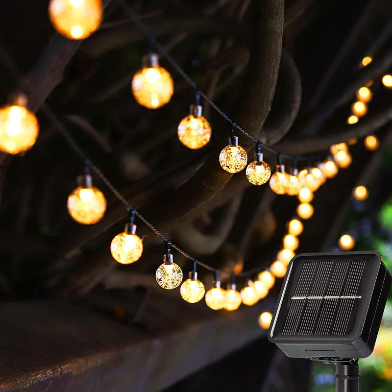 Solar Lamp String Atmosphere Light Outdoor Villa Courtyard Anti Water Lamp With Garden Decorative Lights String Lights Hanging Lamp Atmosphere Light