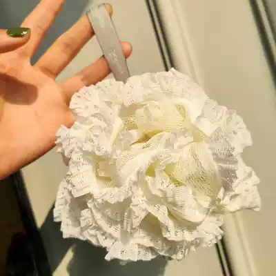 High-grade bath ball big back super soft bath flower cute girl Bath flower flower bubble bath bath towel