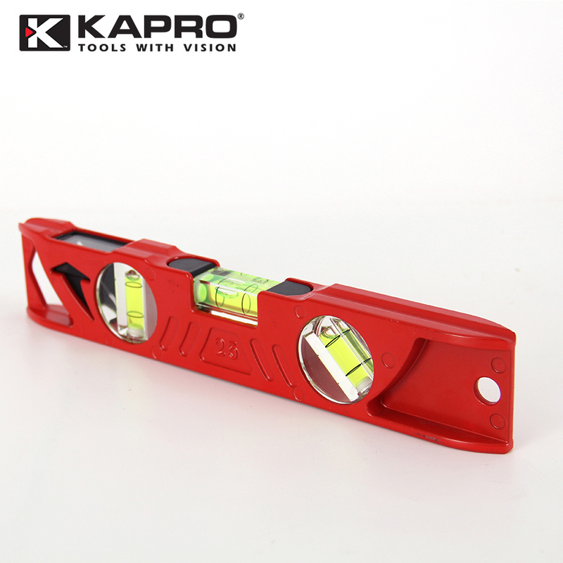 KAPRO Cape Road Garbo with Magnetic 923 High Precision Level Bi-directional Window Level Die-Cast Aluminum Iron