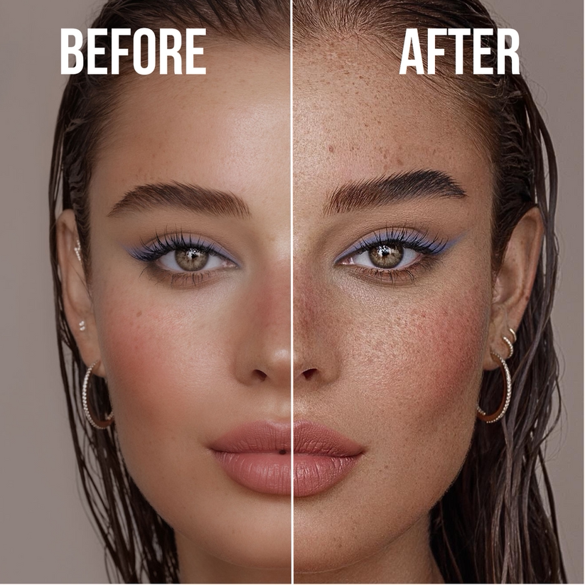 ps皮肤纹理笔刷添加逼真皮肤效果Skintexture Photoshop Actions