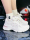 Женская обувь daddy shoes на толстой подошве; новинка 2025 года; сезон весна-лето; спортивная повседневная обувь белого цвета с увеличенной посадкой; дышащая универсальная мягкая подошва mini 4