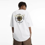 Мужская хлопковая базовая приятная телу футболка для влюбленных, короткий рукав