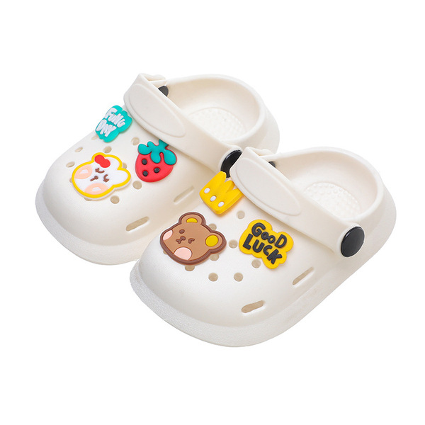 Japanese Imported Children's Slippers, Closed-Toe Boys' Cartoon Non-Slip Soft-Soled Indoor Home Slippers 2026 Baby Clogs — 5