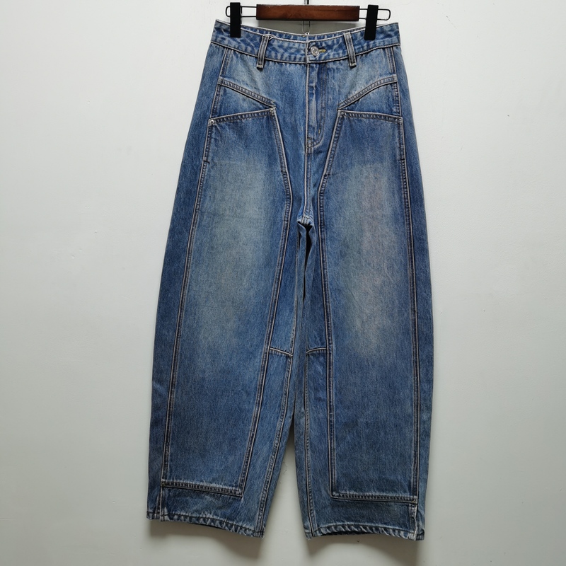 2026 Autumn New Women's Fashion Loose Jeans with No Labels, Slimming and Versatile Casual Pants R471 2026 Autumn New Women's Fashion Loose Jeans with No Labels, Slimming and Versatile Casual Pants R471