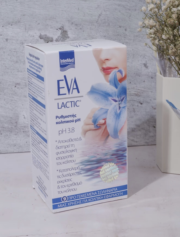 Official Genuine Greek Eva Women's Probiotic Gel Private Care and Maintenance Lactobacillus Protects Private Areas