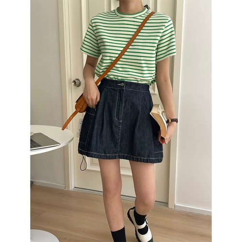 SPOT Maronnie Shengtai Maved Camposization Quection Series ~ Mingxian HirapeUtable Джинсовые юбки