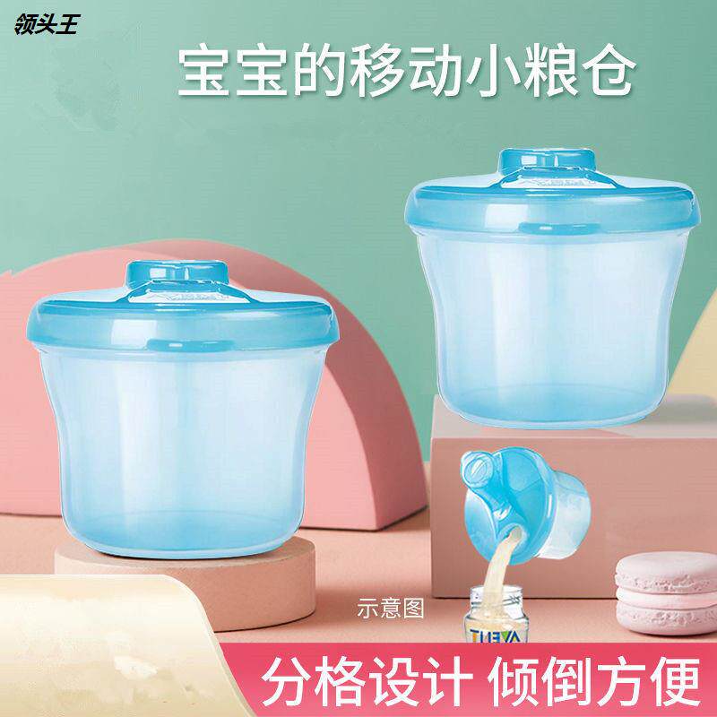 Baby Rotary Milk Powder Grid Baby Milk Powder Box Children's Three-layer Snack Storage Grid Factory Wholesale - Taobao