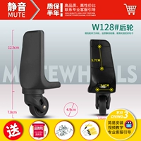 W128#One Pare a Guld Wheels