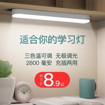 Night light light automatic paste dormitory light sound control soft light human body sensor LED light a wireless charging magnet