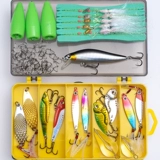 Луя фальшивая приманка, которая собирается убить полный набор приманки и руллеров Специальная пресноводная мино -виб -семя