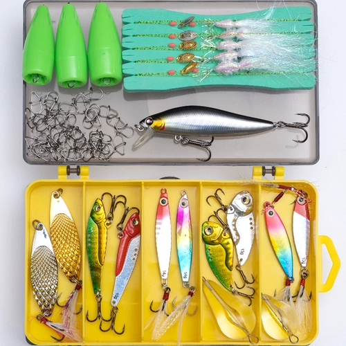 Луя фальшивая приманка, которая собирается убить полный набор приманки и руллеров Специальная пресноводная мино -виб -семя