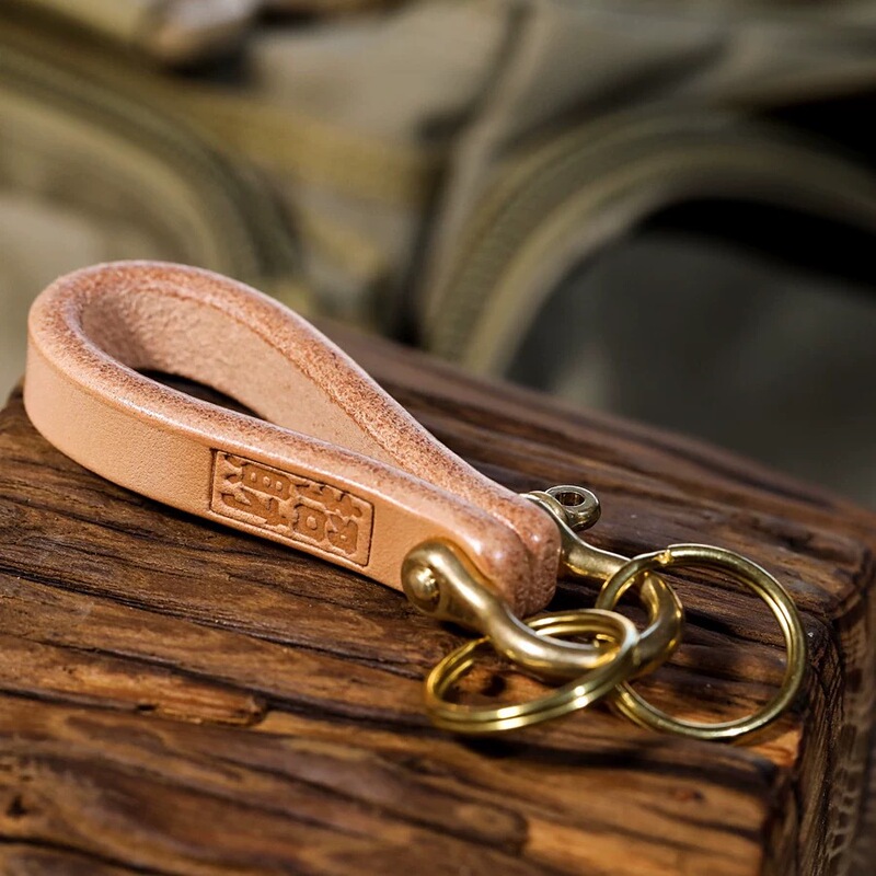 High-End Simple Genuine Leather Keychain, Creative and Personalized, Exquisite First-Layer Cowhide Car Key Chain Ring with Copper Ring for Men and Women High-End Simple Genuine Leather Keychain, Creative and Personalized, Exquisite First-Layer Cowhide Car Key Chain Ring with Copper Ring for Men and Women