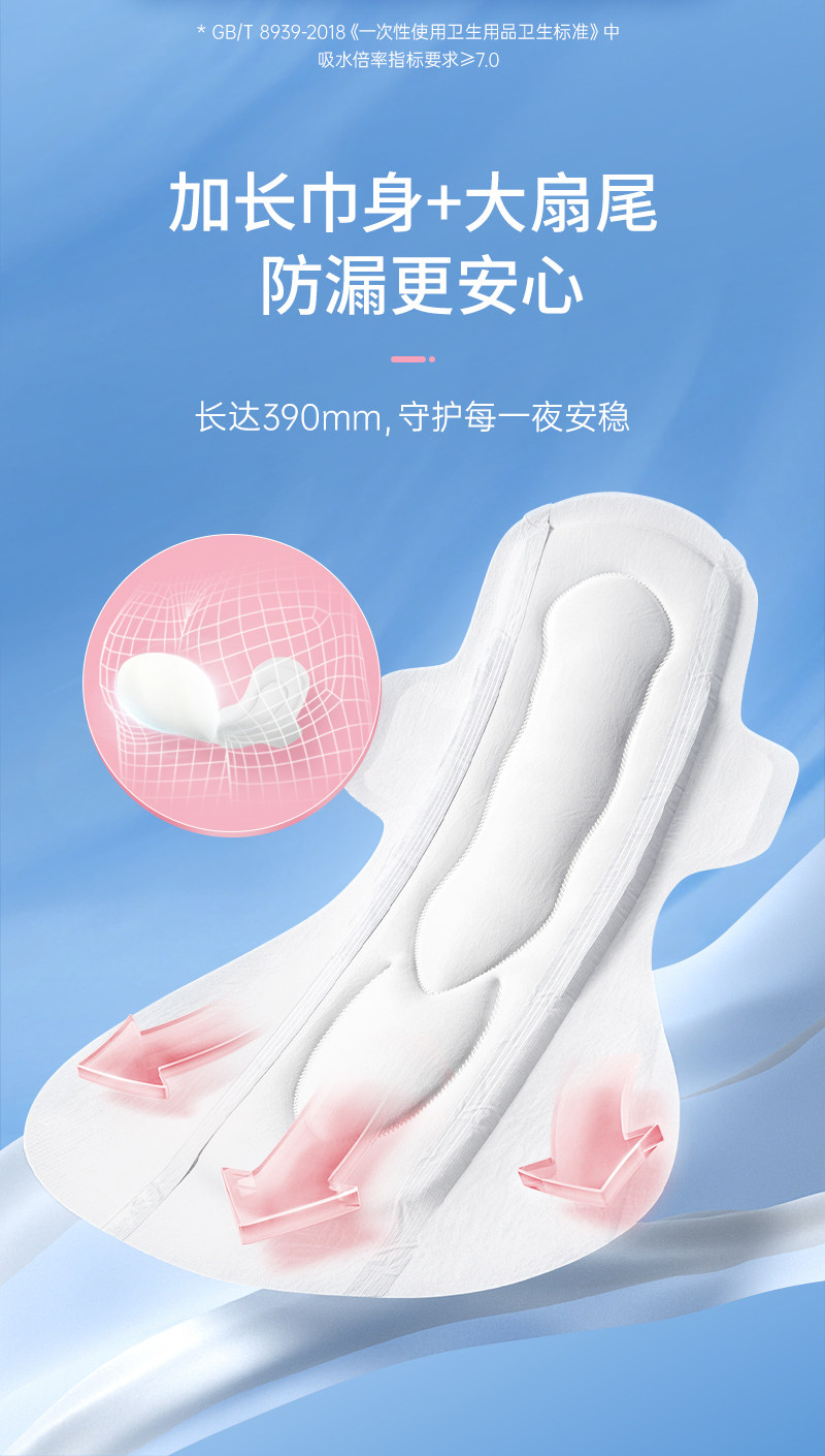 子初产褥期卫生巾产后专用排恶露产妇姨妈巾月子超长夜用大号加长 — 7