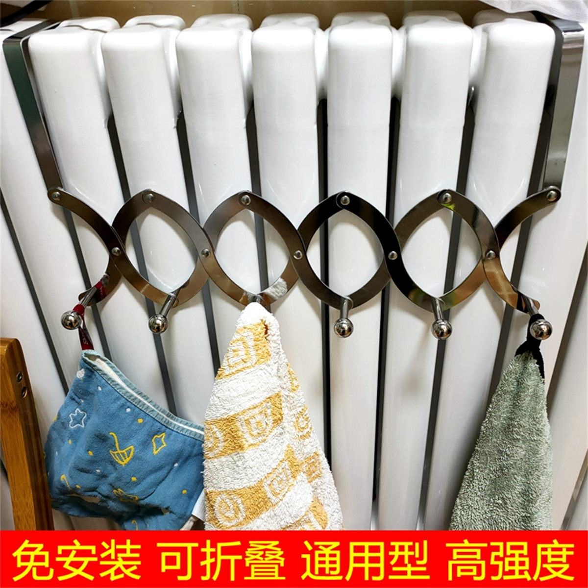Special hanger for heating sheet clothes hanger stainless steel retractable multifunctional cloister hook clotheshorse
