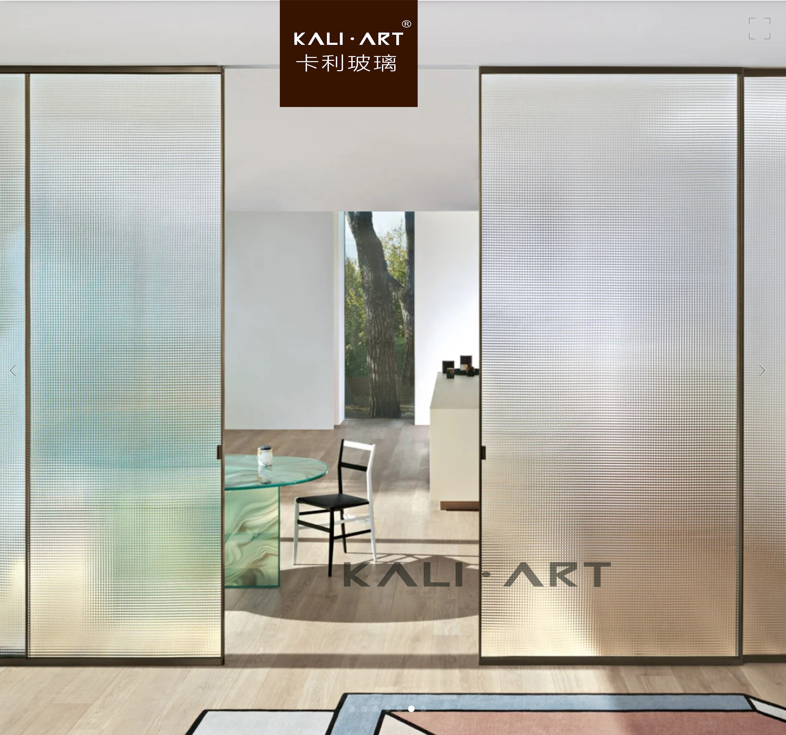 Italian Minimalist Narrow Side Suspension Door Clip Silk Glass Screen Partition Kitchen Balcony Book Room Moving door Dressing Room Flat Open